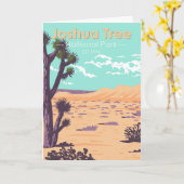 Joshua Tree National Park Tule Springs Kaart (Gele Bloem)