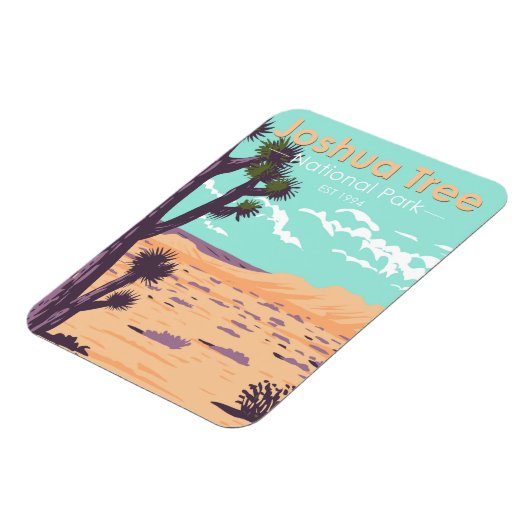 Joshua Tree National Park Tule Springs Magnet (Côté Gauche)