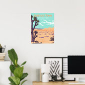 Joshua Tree National Park Tule Springs  Poster (Thuiskantoor)
