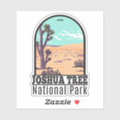 Joshua Tree National Park Tule Springs  Sticker (Vel)
