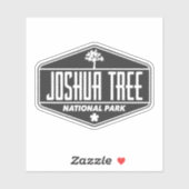 Joshua Tree National - Vintage Reizen Sticker (Vel)