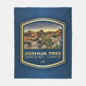 Joshua Tree NP (PF1) Fleece Deken (Voorkant)