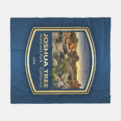Joshua Tree NP (PF1) Fleece Deken (Voorkant (Horizontaal))