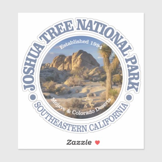 Joshua Tree NP Sticker (Vel)