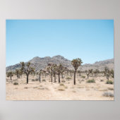 Joshua Tree Park Print Poster Paper (Semi-Gloss) (Voorkant)
