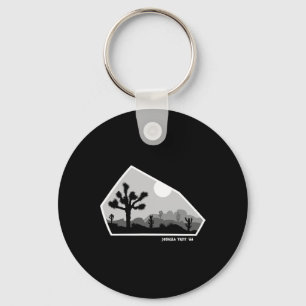 Joshua Tree Retro Boulder Donker  Sleutelhanger