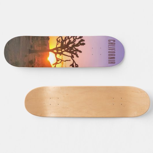 Joshua Tree Sunset Skateboard (Horizontaal)