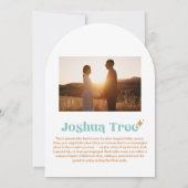 Joshua Tree Tafelnummer (Achterkant)