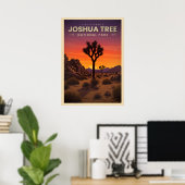 Joshua tree V01 Poster (Thuiskantoor)