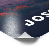 Joshua Tree - Vintage Poster - Illustration (Coin)