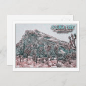 JOSHUA TREE WATERVERF - VERENIGDE STATEN VAN CALIF BRIEFKAART (Voorkant / Achterkant)