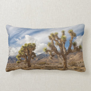 Joshua Trees in woestijn Kussen