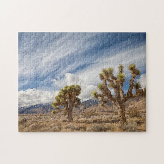 Joshua Trees in woestijn Legpuzzel (Horizontaal)