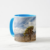 Joshua Trees in woestijn Mok (Voorkant links)