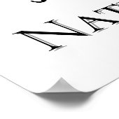 Joshua Trees Nationaal Park Poster (Hoek)