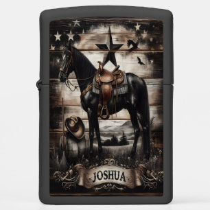 Joshua's zwarte hengst