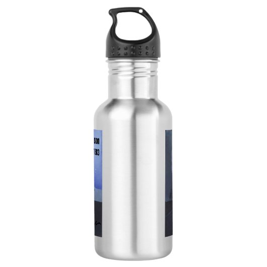 Josiah Henson Signature Waterfles (Achterkant)