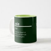 Josie Personalized Name Coffee Mug (Devant gauche)