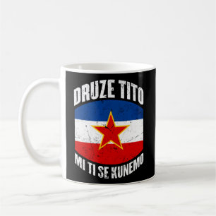 Josip Broz Tito Marsal Joegoslavië Koffiemok