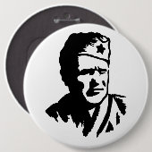 Josip Broz Tito  Ronde Button 6,0 Cm (Voorkant /achterkant)