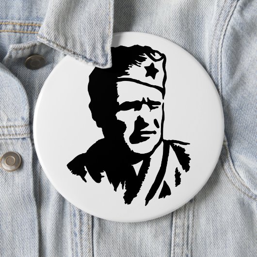 Josip Broz Tito Ronde Button 6,0 Cm (In situ)