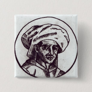 Josquin des Pres Vierkante Button 5,1 Cm