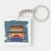 Joss House Sleutelhanger (Achterkant)