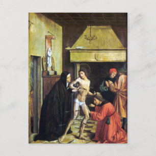 Josse Lieferinxe Saint Sebastian Cured by Irene Briefkaart