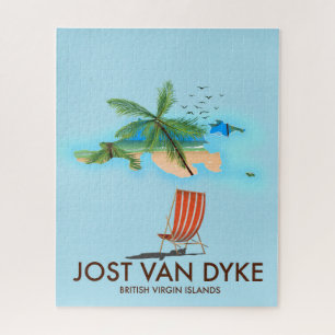 jost van dyke British Virgin Islands. Legpuzzel