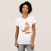 Jote Cartoon Kangaroo maman et Joey femme T-shirt (Devant entier)