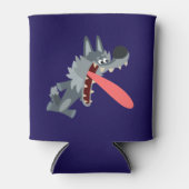 Jote Excitée Cartoon Wolf Can Bottle Glacière (Devant)