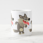 Jote Fameux Cartoon Wolf Jumbo Mug (Devant)