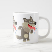 Jote Fameux Cartoon Wolf Jumbo Mug (Droite)
