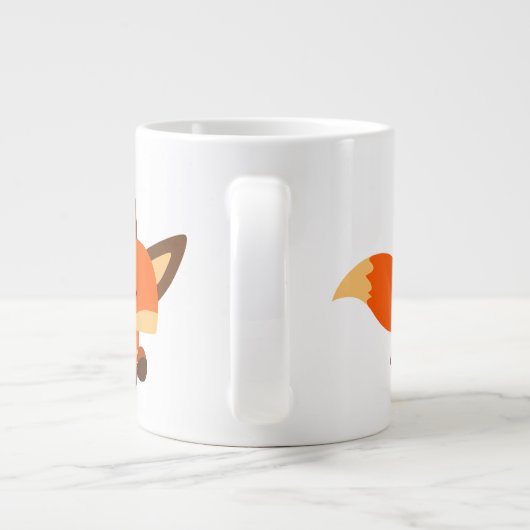 Jote Fleet Cartoon Fox Jumbo Mug (Dos)