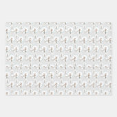 Jote Fox Kids Enveloppement de Noël Feuilles de pa (Devant 2)