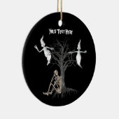 Jote Ghosts Squelette Ornement d'Halloween (Droite)