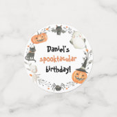 Jote Halloween Anniversaire Spooktacular Confetti (Petit recto)