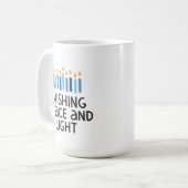 Jote Hanoukka Mug Typographie amusante (Devant gauche)