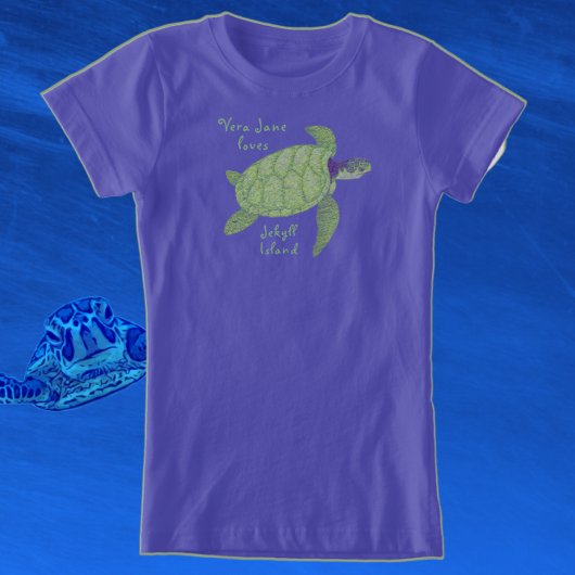 Jote Jekyll Island Florida Sea Turtle T-Shirt