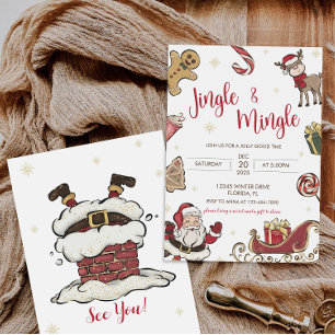 Jote Jingle & Mingle Christmas Party Invitation