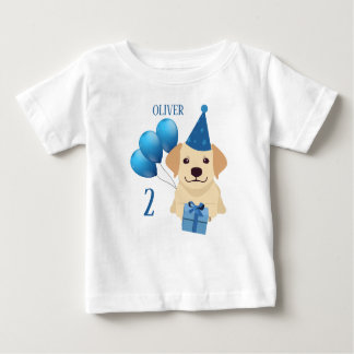 Jote Labrador Retriever Anniversaire T-shirt garço