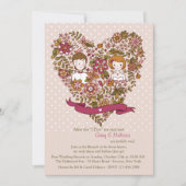 Jote Newlyweds Post Mariage Brunch Invitation (Devant)