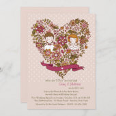 Jote Newlyweds Post Mariage Brunch Invitation (Devant / Derrière)