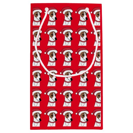 Jote Père Noël Whippet Joyeux cadeau de Noël sac (Dos)