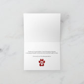 Jote Pet Adoption Merci Cartes (Intérieur)