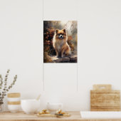 Jote Pomeranian Dog Art Imprimer Poster (Cuisine)