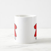 Jote Red Meepe Dessin Tableau de jeu Coupe Mug (Centre)