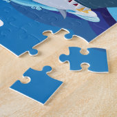 Jote requin ajouter nom puzzle puzzle (Côté)