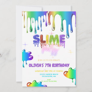Jote Slime Invitation Anniversaire