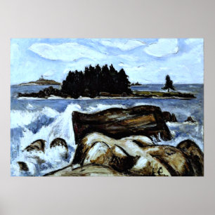 Jotham's eiland (nu Fox), voor het Indische Punt Poster